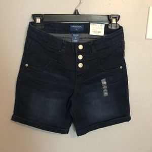 High top girl jean shorts